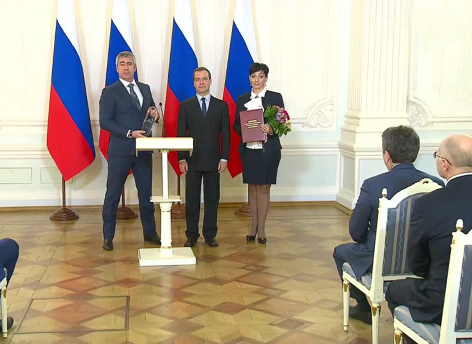 Дмитрий Медведев вручил премию Компании &laquo;Черномор&raquo;